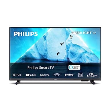 Philips Ambilight PFS6908 80 cm (32 Pulgadas) Smart LED TV | 60Hz | Pixel Plus HD y HDR10 | SAPHI | Dolby Atmos | Altavoces 12W | Compatible con Asistente Google y Alexa
