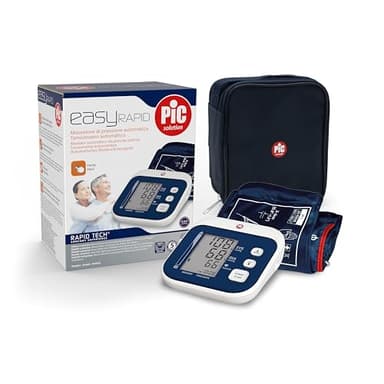 Pic Solution EasyRAPID Esfigmomanómetro Monitor de Presión Arterial, unisex, Color Blanco, 1 Unidad (Paquete de 1)