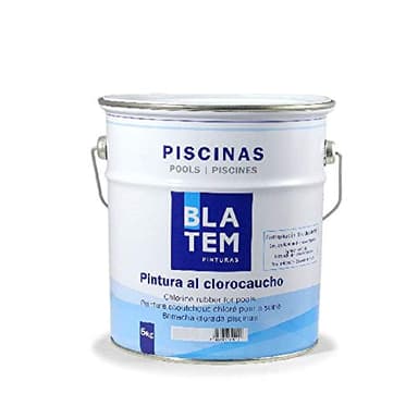Pintura clorocaucho piscinas blanca 4lt