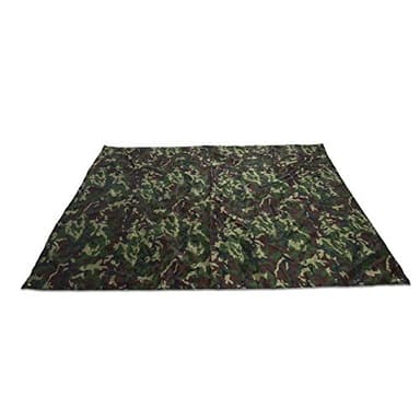 Nikou Acampar Lona - Impermeable Camuflaje Que acampa Impermeable Abrigo de la Tienda Lona portátil Ligero a Prueba de Lluvia Mat for Acampar al Aire Libre de la Comida campestre (tamaño : 2 2M)