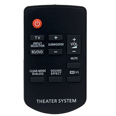 N2QAYC000027 - Mando a distancia de repuesto para barra de sonido Panasonic SC-HTB500 SC-HTB10