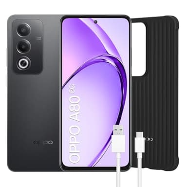 OPPO OPPO A80 5G 256GB+ 8GB Black+ Cable USB-C