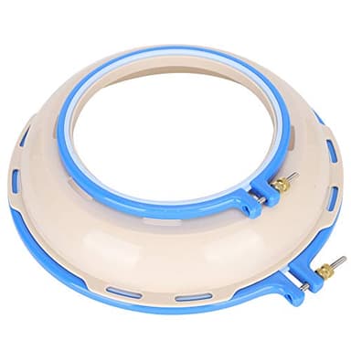 Bastidor de plástico Aros de punto de cruz, Aros de bordado de plástico, Soporte de bastidor de bordado Círculo de bordado 2 piezas para costura casera