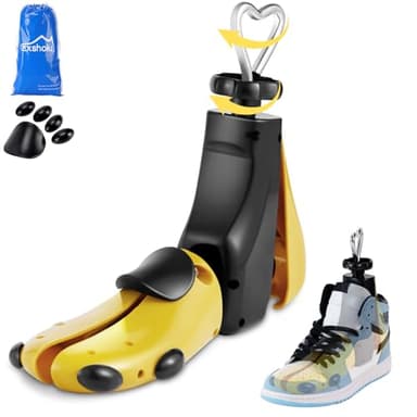 Exshoiu Hormas para Zapatos Hombre Mujer Hormas para Botas, Profesional Ensanchador de Zapatos y Botas, Estirador de Zapatos Ajustable Anchura y Longitud