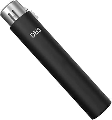 DigiKuber Preamplificador de Micrófono en Línea, Preamplificador de Micrófono para Micrófonos Dinámicos y Pasivos (Negro)