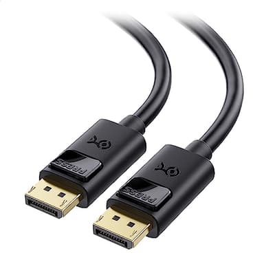 Cable Matters [Certificado VESA] 1,8 m Cable DisplayPort a DisplayPort 8K 1.4 (Cable DisplayPort 1.4, Cable DP 1.4) con resolución de Video 8K@60Hz y HDR
