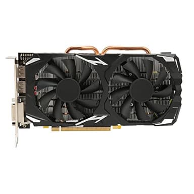VBESTLIFE Tarjeta Gráfica para Juegos RX580, 8GB 256bit GDDR5, PCI Express 3.0 X16, HDMI/DVI/DP, Ventilador de Refrigeración Dual, Tarjeta de Video para Computadora de Escritorio 60Hz 4K