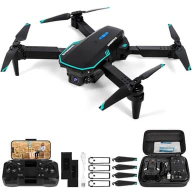 Drone con Cámara HD 720P para Niños y Adultos, RC Quadcopter Drone FPV Plegable para Principiantes, Juguetes para Niños y Niñas Regalos Navidad