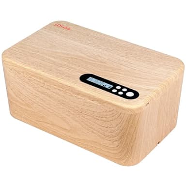 iDiskk Timed Phone Lock Box, Caja de Seguridad con Temporizador para desenchufar teléfonos, Videojuegos, Caja de Seguridad con Temporizador para autocomprobación Contenedor de Almacenamiento
