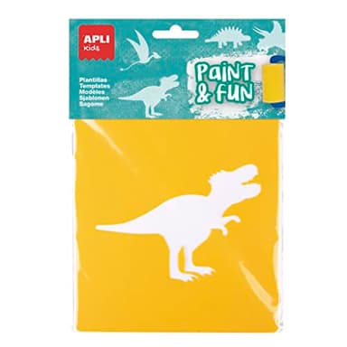 APLI Kids 19410 - Plantillas para dibujar de dinosaurios