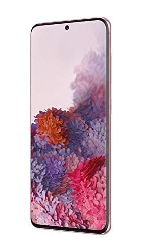 Samsung Galaxy S20 5G - Smartphone 6.2" Dynamic AMOLED (12GB RAM, 128GB ROM , cuádruple cámara trasera 64MP, Octa-core Exynos 990, 4000mAh batería, carga ultra rápida), Cloud Pink