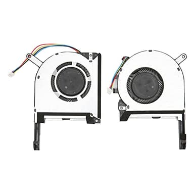 Ventilador de Refrigeración para Ordenador Portátil TUF Gaming A15 FA506 IV FA506IU FA506IH FX506IU FX506LH, Ventilador de Refrigeración GPU de 4 Pines, Repuesto de (Ventilador de CPU y GPU)