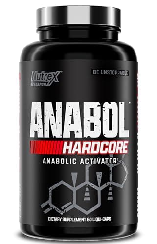 Nutrex Research Anabol Hardcore | Activador anabólico | constructor muscular y agente endurecedor | 60 pastillas
