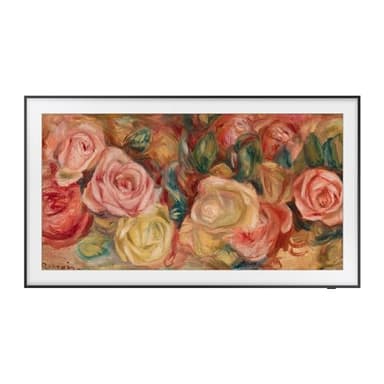 SAMSUNG TV The Frame 4K 2024 85LS03D Smart TV de 85" con Galería de Arte con Display Mate, Marcos Intercambiables, 100% Volumen de Color con Quantum Dot y One Connect y Cable Casi Invisible