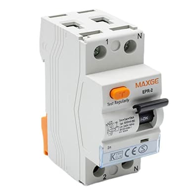 CABLEPELADO Interruptor diferencial industrial y terciario Clase AC | 300mA | 6 kA | Poder de corte: 10000A | 2P | 63A