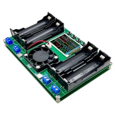 DollaTek Pantalla Digital Capacidad de la batería Probador de Resistencia Interna 18650 Módulo Detector de energía de batería de Litio 4 Canales
