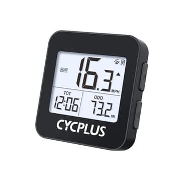 CYCPLUS G1 GPS Ciclismo,Velocímetro Bicicleta,Cuentakilometros Bicicleta Inalambrico,Potenciometro Ciclismo,Ciclocomputador Bicicleta,GPS Bicicleta, Impermeable IPX6,ODO