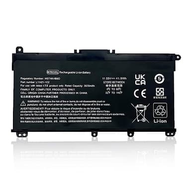 HT03XL L11119-855 Batería para portátil HP Pavilion 14-CE 14-CF 14-CK 14-CK 14-DH 14-DK 14-DF 14-MA 14Q-CS 14Q-CY 15-CS 15-DQ 15-DA - DB 15-CW 17-CA 240 245 cm 250 255 G7 340 348 G5 L11421-2C2