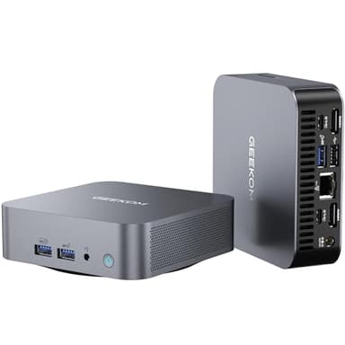 GEEKOM GT13 Pro Mini PC, 13ª generación i9-13900H (14 núcleos, 20 Hilos, hasta 5,4 GHz) 32 GB DDR4 2TB M.2 PCIe SSD Mini Ordenador de sobremesa Windows 11 Pro, Wi-Fi 6E | 8K Iris Xe Graphics | USB4*2
