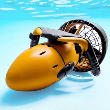 Lakenbroade Vehículo Submarino de propulsión de Buceo Sea Scooter, Seascooter Submarino de 300 W/500 W, Batería de Litio Duradera más Reciente de 2025,500W