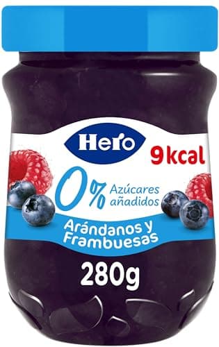 Hero Diet Confitura de Arándanos y Frambuesas, 280g