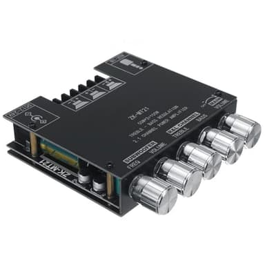 WANGCL Módulo amplificador de audio ZK-MT21 2.1 canales Bluetooth Digital Power Amplifier Board