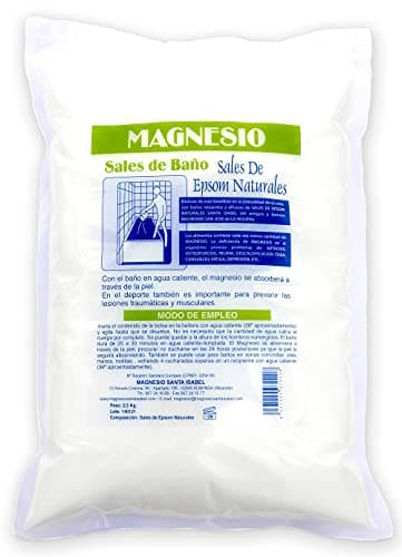 MSI Sales De Epsom Naturales Santa Isabel Del Antiguo Balneario Del Yacimiento de La Higuera. Baño Y Cuidado Personal. 2,5kg