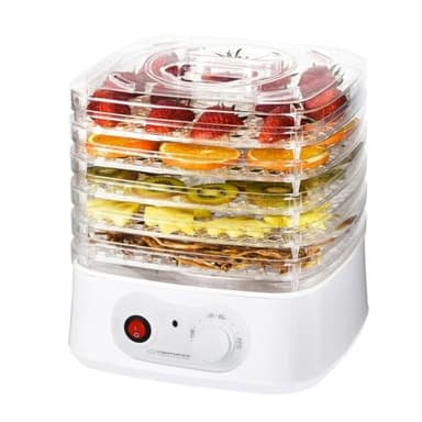 ESPERANZA ESD004 Seta, Fruta, Secadora de Verduras, appetissant Deshidratadores de Alimentos, Multicolor, Único