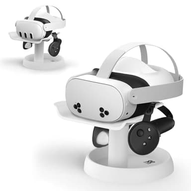 AMVR Soporte de Realidad Virtual, Accesorios de Soporte para Quest 3s, Quest 3, Auriculares Quest Pro, Meta Quest, para Quest 2, Pico 4,Rift o Rift S y Controladores táctiles