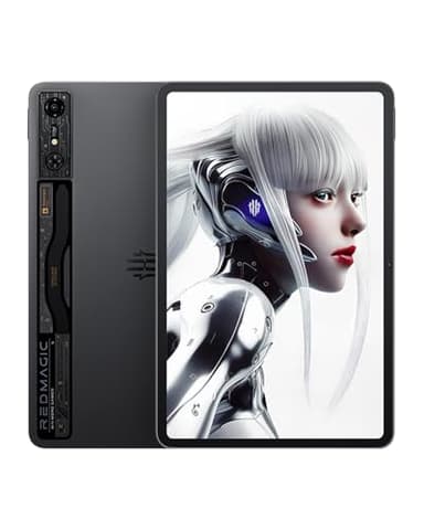 REDMAGIC Nova Tableta para Juegos, 10.9”, Snapdragon 8 Gen 3, 16GB RAM+512GB ROM, 2.8K 144Hz Pantalla, 50MP + 20MPcámara, Android T, Cargador rápido, NFC