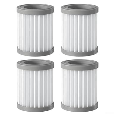 Springwillfly 4 filtros para aspiradora robótica doméstica Lefant M320, para eliminación de polvo, aire interior mejorado para mantener un flujo de aire limpio