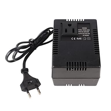 Convertidor de Voltaje de 220 a 110 Voltios, Transformador 220v a 110v Reductor de Voltaje 300w Adaptador Convertidor de Enchufe de 220 a 110 Voltios