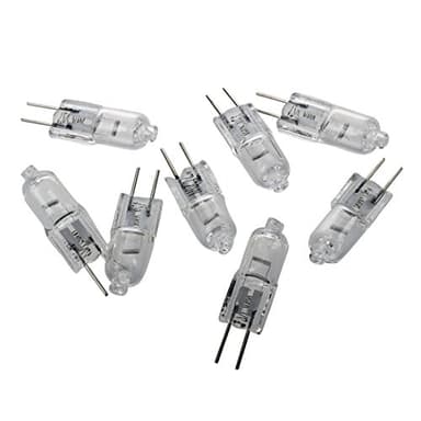HCLZOE 12V 20W Bombilla Halogena Luz Caliente Lampara Bi-Pin Base 8 Pcs