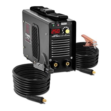 Stamos Germany Equipo de Soldadura Electrodo MMA (250 A, Cables de 8 m, Hot Start, Inverter IGBT, Electrodos de hasta Ø5 mm) PRO