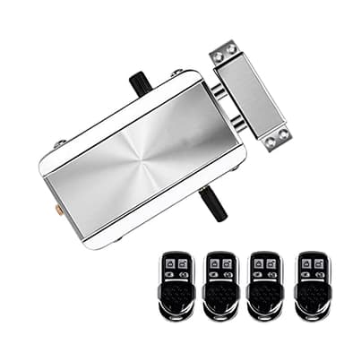 Splenssy Cerradura Electrónica para Puerta con 4 Mando a Distancia, de Seguridad, Sistema de Control de Acceso para el Hogar / Hotel / Apartamento
