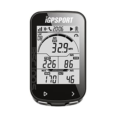 iGPSPORT Ciclocomputadores GPS Ant+ Función BSC100S Ordenador inalámbrico Bicicleta Ciclismo Cuentakilometros Bici,40 Horas de duración de la batería