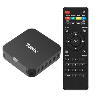 Android 10.0 TV Box, Android Box 2GB RAM 16GB ROM, Allwinner H313 Quad-Core Arm Cortex A53, Soporte WiFi y USB 4k Smart TV Box