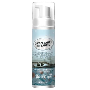 Limpiador de Tela para Sofa,Agente de Limpieza en Seco,Quitamanchas para Telas de Sofá,Espuma de Limpieza en Seco para Sofá,Spray para Limpieza en Seco de Tejidos,Spray Limpiador para Sofás de Tela