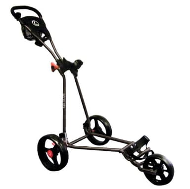LONGRIDGE Carro de Empuje de Golf Eze Glider Negro