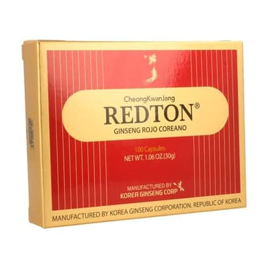 REDTON GINSENG ROJO COREANO 100 CAPSULAS