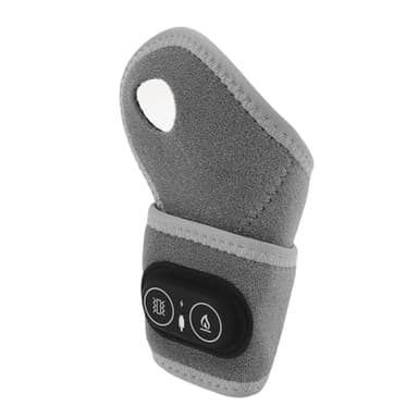 Muñequera Calentada, Almohadilla Térmica para Manos con Vibración, 3 Temperaturas, 3 Modos de masaje. Penetra Profundamente en la Piel y los Músculos para aliviarlo. Ideal para