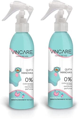 Pack de 2 Quitamanchas para Ropa de Bebé - Elimina Manchas Difíciles sin Residuos + 1 Bolígrafo Regalo de DISPAU