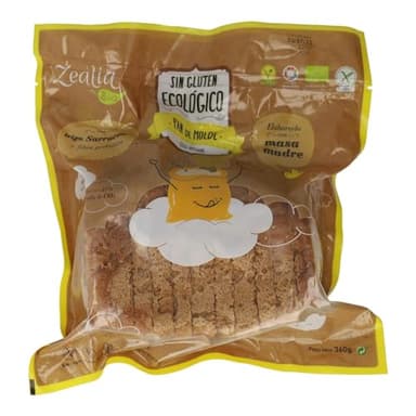 Veritas IJSALUT Pan de Molde sin gluten rebanadas ecológico