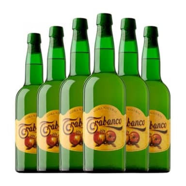 Sidra Trabanco Natural de Asturias 75 cl (Caja de 6 Botellas de 75 cl)