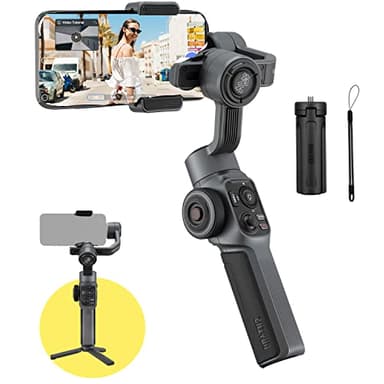 Zhiyun Smooth 5 Profesional Estabilizador de 3 Ejes para Smartphone Gimbal Compatible con iPhone 13 Pro MAX Mini 12 11 XS X XR 8 7 Android ISO