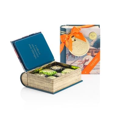 Venchi - Mini Libro Grafica Milano con Surtido de Chocolates Chocoviar, 112 g - Sin Gluten - Idea de Regalo