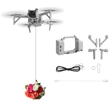 MINI 4 Pro Airdrop System con extensión de tren de aterrizaje, para DJI MINI 4 Pro lanzador de transporte lanzador de liberación de anillo de boda, cebo de pesca, clip de entrega, publicidad, aéreo,