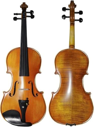 Violín para adultos, violín mate 4/4, raya Natural, arce, maestro artesanal, violín profesional antiguo, instrumento Musical + colofonia de arco,3/4