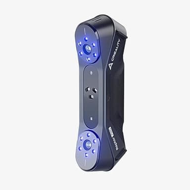 Creality Raptor Pro Escáner 3D, 22 líneas láser cruzadas y 7 líneas láser paralelas y luz NIR estructurada, velocidad de escaneo de hasta 60 FPS, seguimiento antivibración para objetos de 0,2 a 4000mm