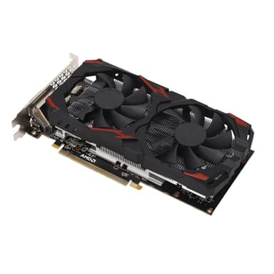 VBESTLIFE Tarjeta Gráfica RX 580, Tarjetas Gráficas para Juegos de Computadora GDDR5 de 256 bits y 8 GB con DP, HDMI, DVI, 16 PCI Express 3.0, Compatible con 4K a 60 Hz HD, Ventiladores
